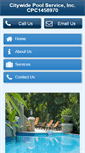 Mobile Screenshot of citywidepoolsgainesville.com
